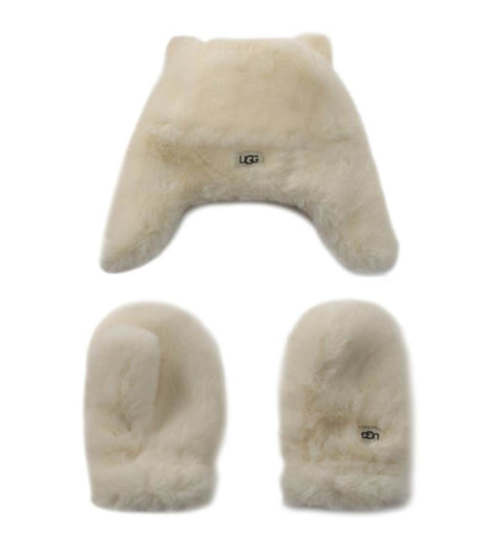 UGG ファーチャーム フォー ファー トラッパー アンド ミトン 18798｜帽子｜UGG